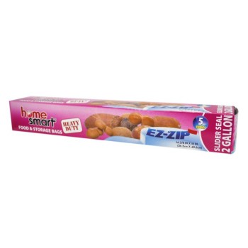 HOME SMART SLIDER BAG 2 GALLON 5CT.