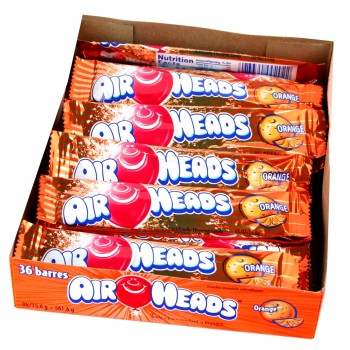 AIR HEADS ORANGE 36CT. BOX