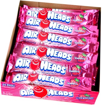 AIR HEADS STRAWBERRY 36CT. BOX