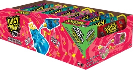 TOY CANDY JUICY DROP POP 21CT. BOX