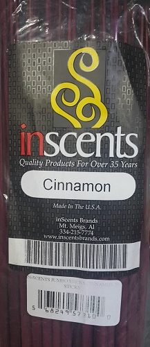 IN-SCENTS JUMBO STICKS CINNAMON 50 STICKS