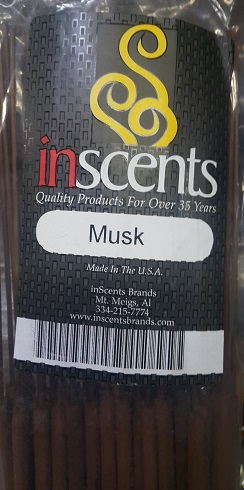 IN-SCENTS JUMBO STICKS MUSK 50 STICKS
