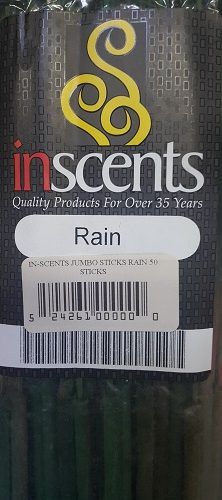 IN-SCENTS JUMBO STICKS RAIN 50 STICKS