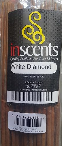 IN-SCENTS JUMBO STICKS WHITE DIAMONDS 50 STICKS