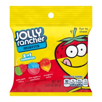 PEG BAGS JOLLY RANCHER GUMMIES MISFITS 5OZ.