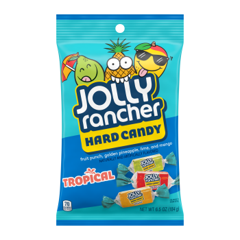 JOLLY RANCHER HARD CANDY TROPICAL 6.5OZ.