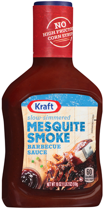 KRAFT BBQ MESQUITE 18OZ BOTTLE