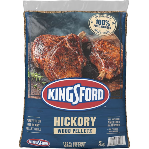 KINGSFORD HICKORY WOOD PELLETS 5/5LBS BAGS