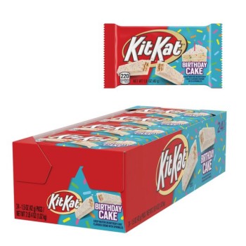 KIT KAT BIRTHDAY CAKE KING 24CT. BOX