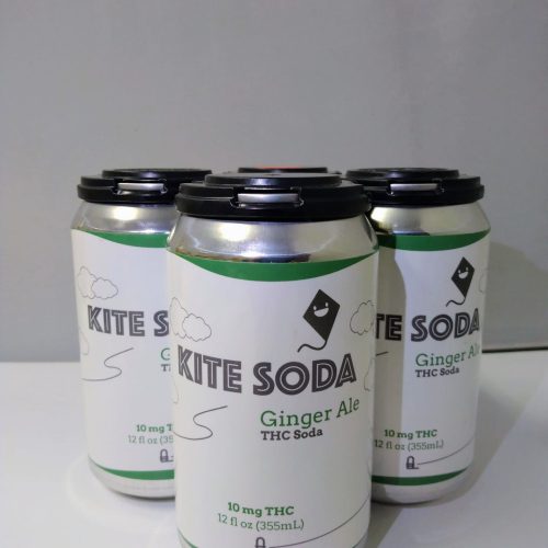 KITE THC SODA GINGERALE 4/10MG.