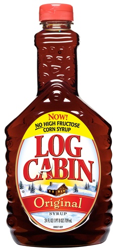 LOG CABIN SYRUP 12OZ. BTL