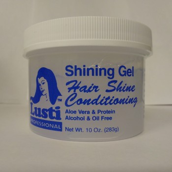 LUSTI HAIR GEL SHINING 10OZ. JAR