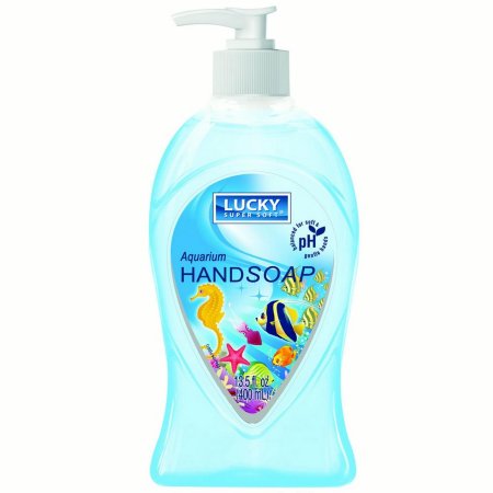 LUCKY HAND SOAP - CLEAR AQUARIUM 13.5OZ. 1CT.
