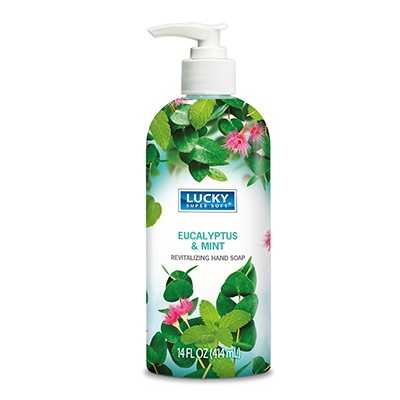 LUCKY HAND SOAP EUCALYPTUS & MINT 1CT.