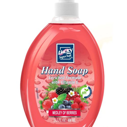 LUCKY HAND SOAP - MIDLEY OF BERRIES 13.5OZ. 1CT.