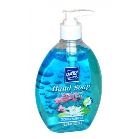 LUCKY HAND SOAP - WATERLILIES & ORCHIDS 13.5OZ. 1CT.