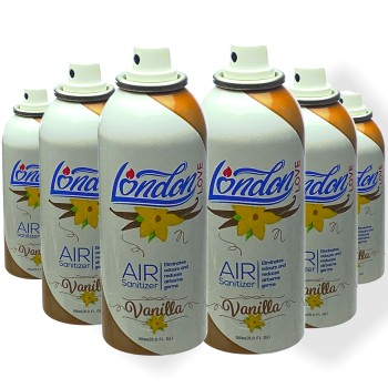 LONDON LOVE AIR SANITIZER VANILLA 12CT