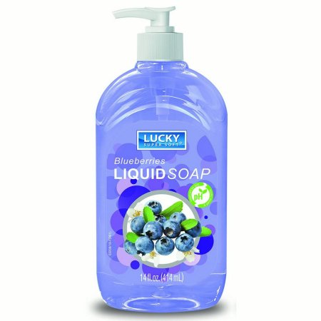 LUCKY LIQUID HAND SOAP - BLUEBERRIES 14OZ. 1CT.