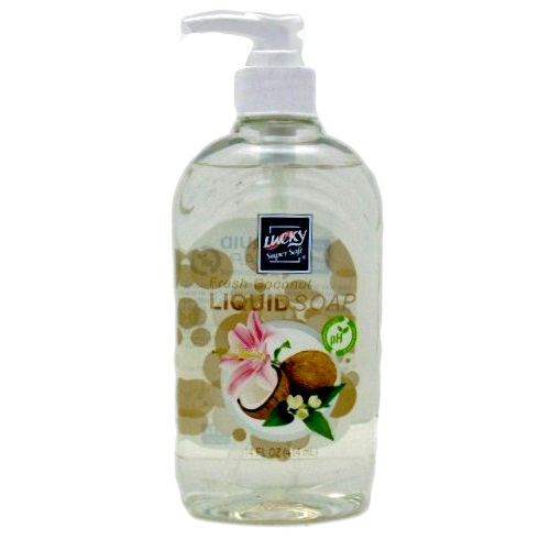 LUCKY LIQUID HAND SOAP - FRESH COCONUT 14OZ. 1CT.