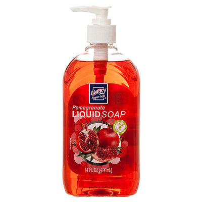 LUCKY LIQUID HAND SOAP - POMEGRANATE 14OZ. 1CT.