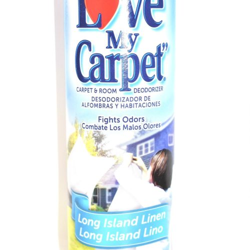 LOVE MY CARPET FRESH LINEN 14OZ CAN.