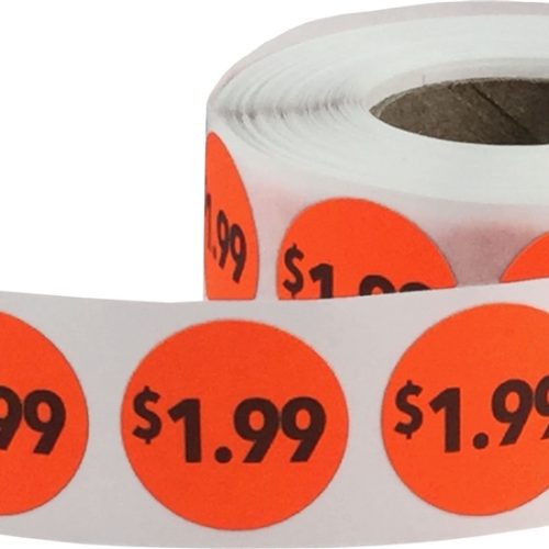 SUPERMAXX LABEL RED $1.99 1CT