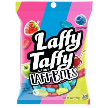 PEG BAGS LAFFY TAFFY LAFF BITES 6OZ. 1CT