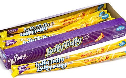 LAFFY TAFFY ROPE BANANA 24CT. BOX - P.P. 3/$0.99
