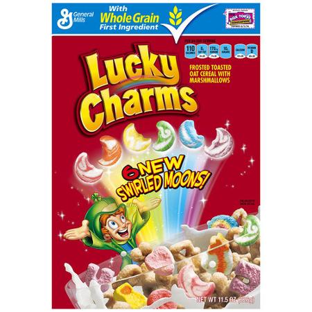 LUCKY CHARMS CEREAL 10.5OZ. BOX .