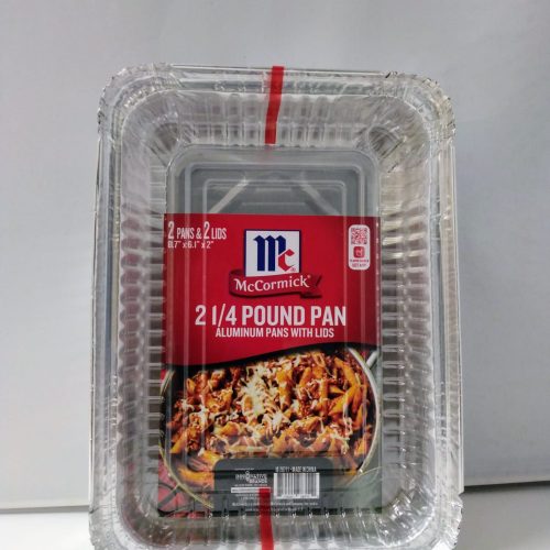 MC ALUMINUM 2 1/4LB PAN W/LID 1CT.