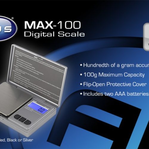 AWS DIGITAL SCALE MAX-100 BLACK 100X0.01G