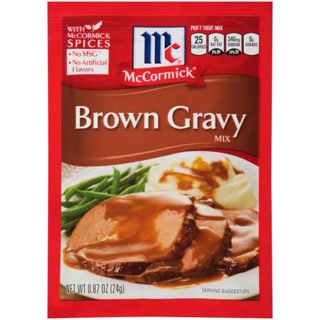 MCCORMICK BROWN GRAVY MIX 1PK.