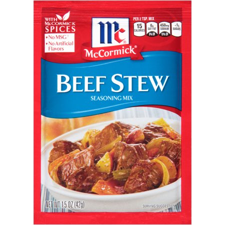 MCCORMICK BEEF STEW SEASONING 1PK.