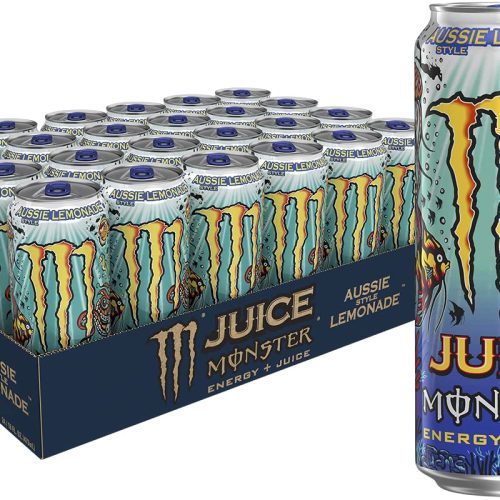 MONSTER ENERGY AUSSIE LEMONADE 24/16OZ.