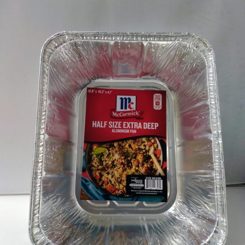 MC HALF PAN EXTRA DEEP 12.6x10.2x4.1 1CT.