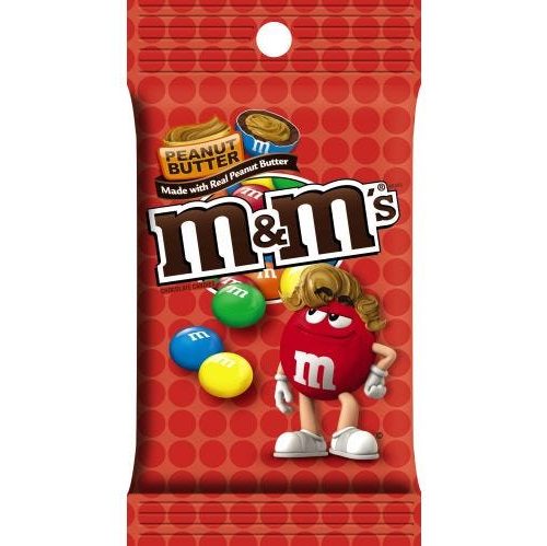 M&M PEANUT BUTTER 5.3OZ. BAG