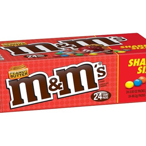 M&M PEANUT BUTTER KING 24CT. BOX