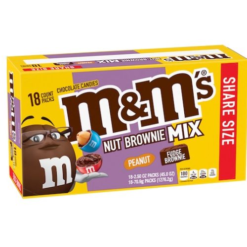 M&M NUT BROWNE KING 18CT. BOX
