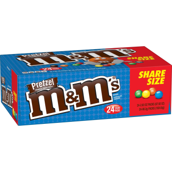 M&M PRETZEL KING 24CT. BOX