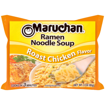 MARUCHAN RAMEN NOODLES SOUP ROAST CHICKEN 24/3OZ