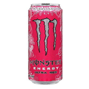 MONSTER ZERO ULTRA RED 24/16OZ.