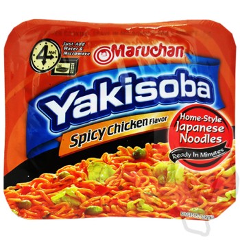 MARUCHAN YAKISOBA SPICY CHICKEN 8/4OZ.