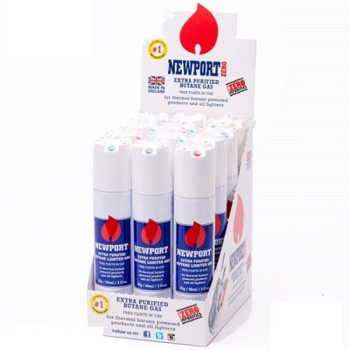 NEWPORT BUTANE 12/90ML CAN.