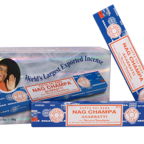 NAG CHAMPA INCENSE 12CT.