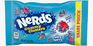NERDS GUMMY CLUSTERS VERY BERRY KING 12CT. BOX