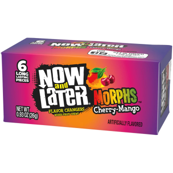 NOW & LATER CHERRY MANGO 24CT. BARS.