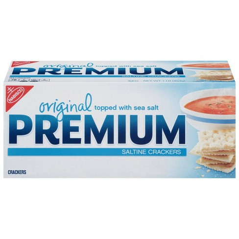 NABISCO ORIGINAL SALTINE CRACKERS 4OZ. BOX.