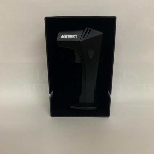 NEWPORT DOUBLR FLAME ALL METAL TORCH BLACK 1CT.