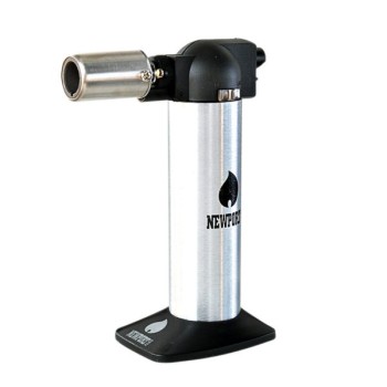 NEWPORT 6" CIGAR TORCH SILVER
