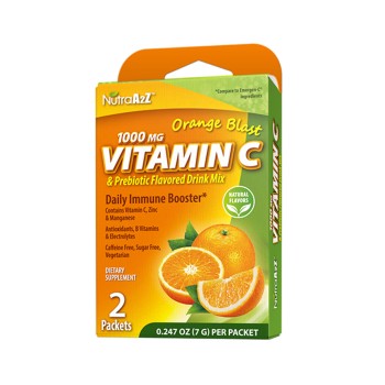 NUTRA A2Z VITAMIN C ORANGE 2CT. BOX.